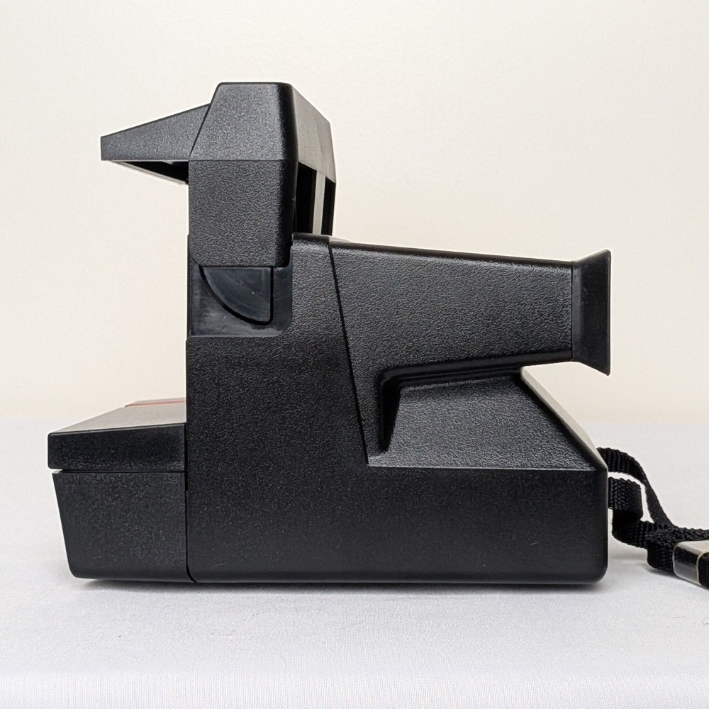 Polaroid OneStep 600 Instant Film Camera Black Rainbow Vintage 80s OS600 WORKING - Picture 5 of 11